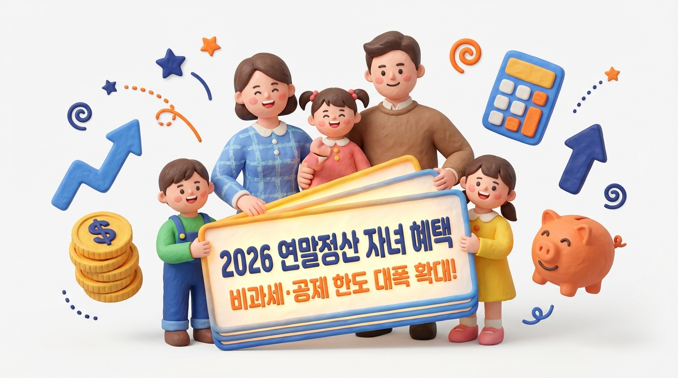 2026 연말정산 자녀 혜택