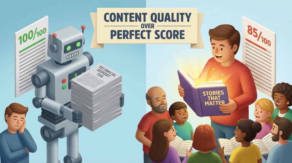 100점보다 중요한 콘텐츠 가독성 비교