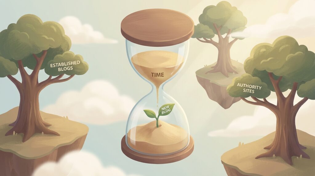 구글 샌드박스 기간과 블로그 성장의 기다림