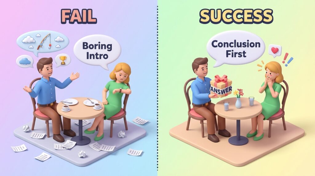 블로그 글쓰기 이탈률 원인 분석 소개팅 비유