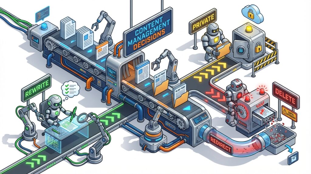 블로그 망한 글 처리 방법 리라이팅 비공개 삭제 결정 프로세스