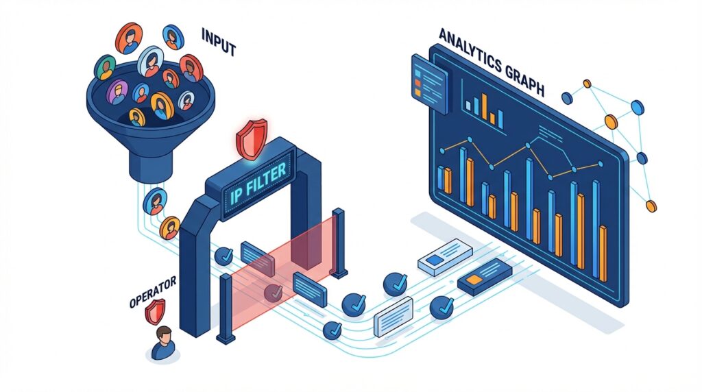 구글 애널리틱스 GA4에서 내부 트래픽(내 IP)을 필터링하여 데이터를 정제하는 과정