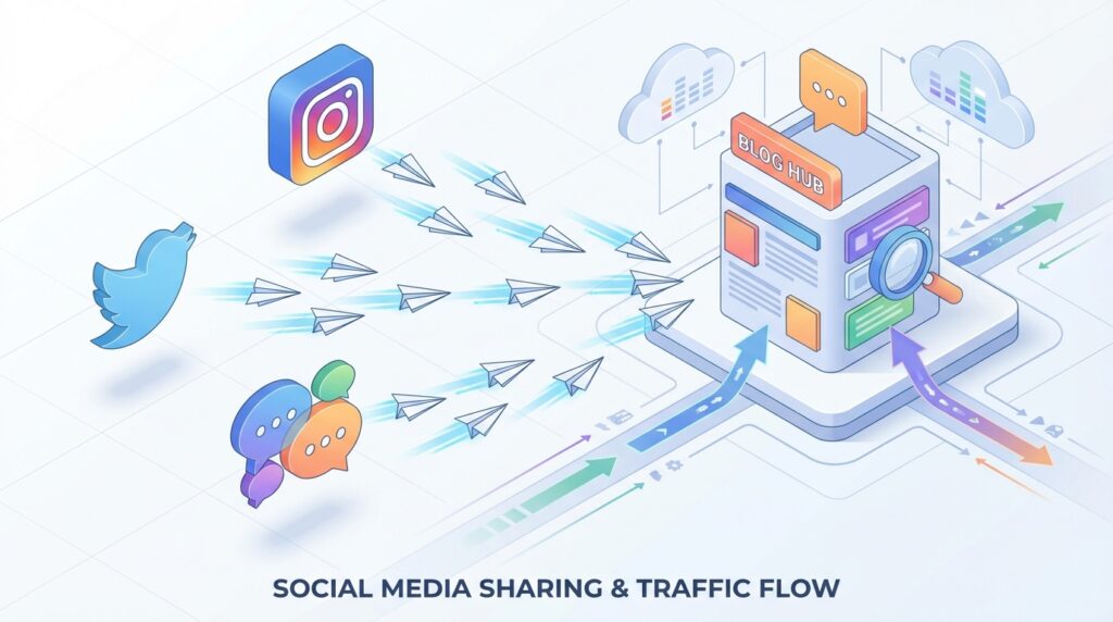 SNS와 커뮤니티 홍보를 통해 블로그로 트래픽을 모으는 게릴라 마케팅